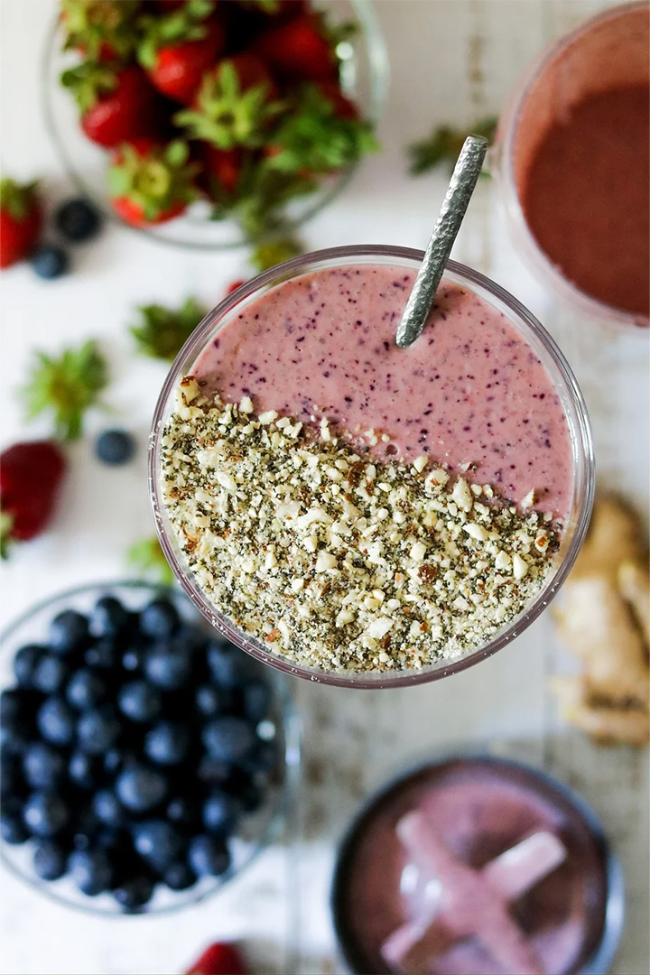 smoothie kefir voće