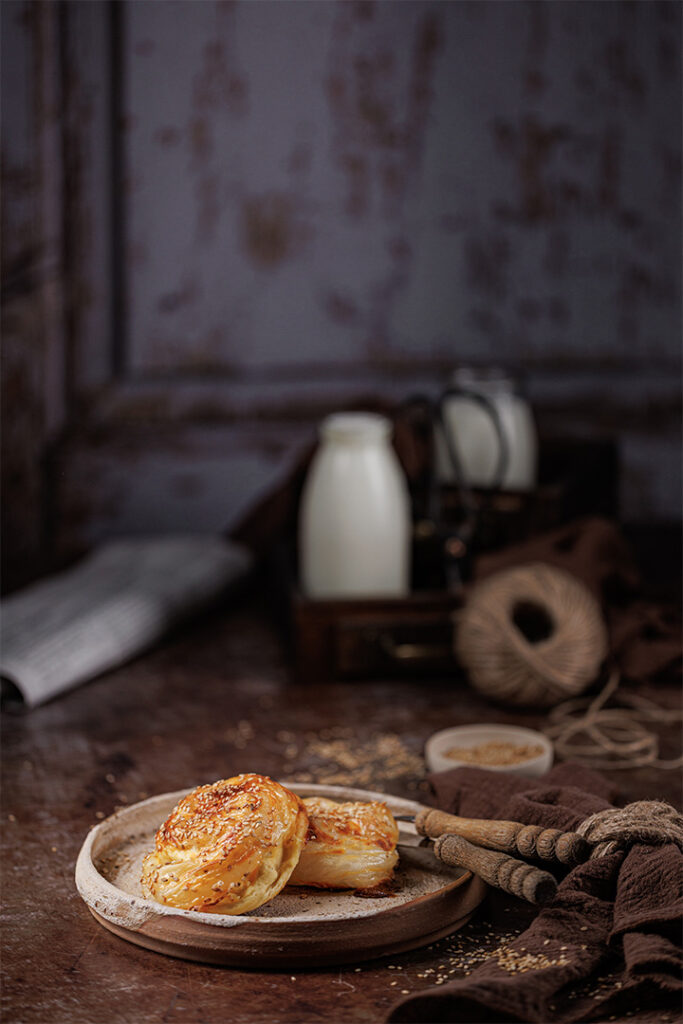 Zvrkovi od rižinog papira sa sirom od domaćeg kefira